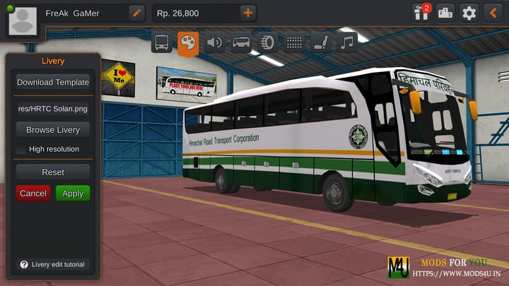 BUS ID Mods